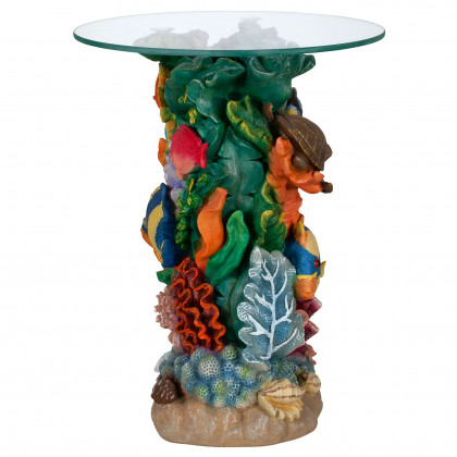 Toscano - The Great Barrier Reef Table in Designer Resin