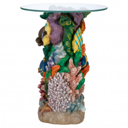 Toscano - The Great Barrier Reef Table in Designer Resin