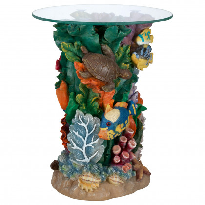 Toscano - The Great Barrier Reef Table in Designer Resin