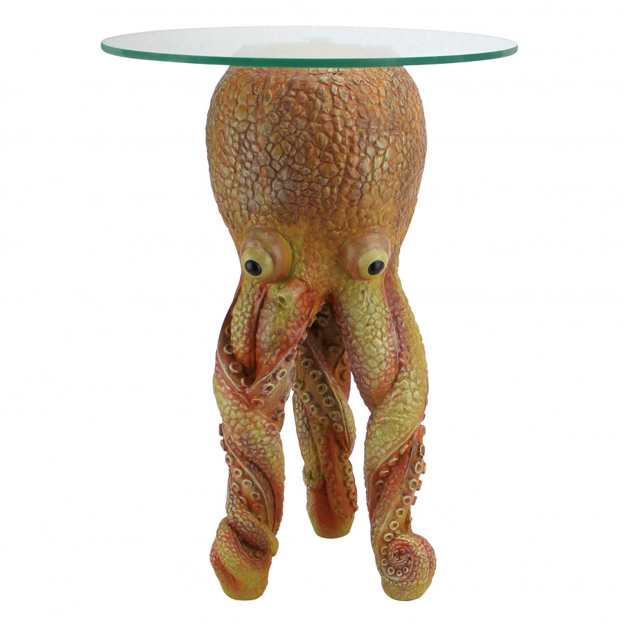 Toscano - Ollie the Octopus Sculptural Table in Designer Resin