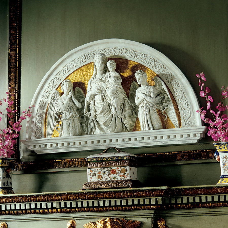 Toscano - Blessed Union Renaissance Arch Lunetta Wall Sculpture