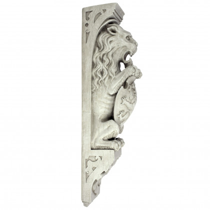 Toscano - Manor Lion Corbel Wall Sculpture