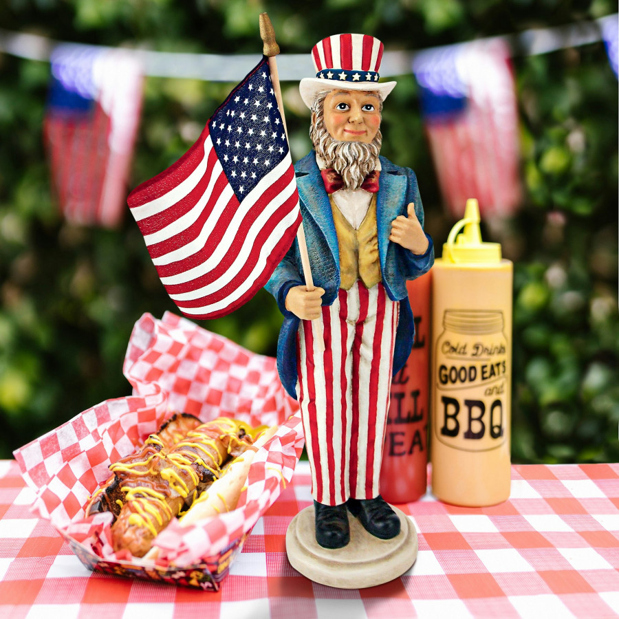 Toscano - Uncle Sam Yankee Doodle Dandy Statue