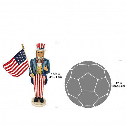 Toscano - Uncle Sam Yankee Doodle Dandy Statue