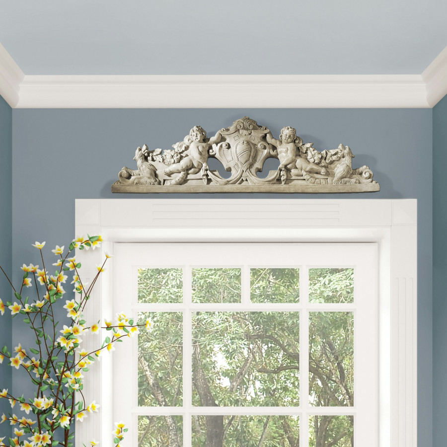 Toscano - Devonshire Sculptural Wall Pediment