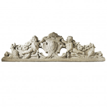 Toscano - Devonshire Sculptural Wall Pediment