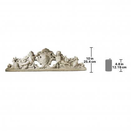 Toscano - Devonshire Sculptural Wall Pediment