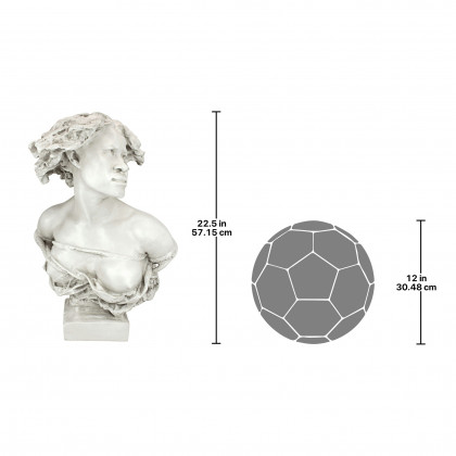 Toscano - Negresse Captive Bust Statue