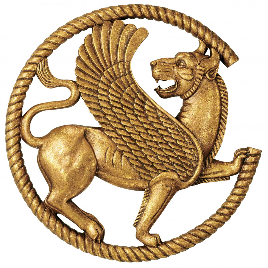 Toscano - Persian Griffin Wall Sculpture