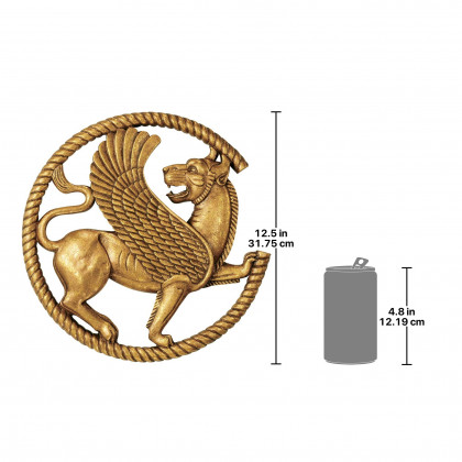 Toscano - Persian Griffin Wall Sculpture
