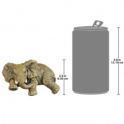 Toscano - Ernie the Elephant Shelf Sitter Sculpture