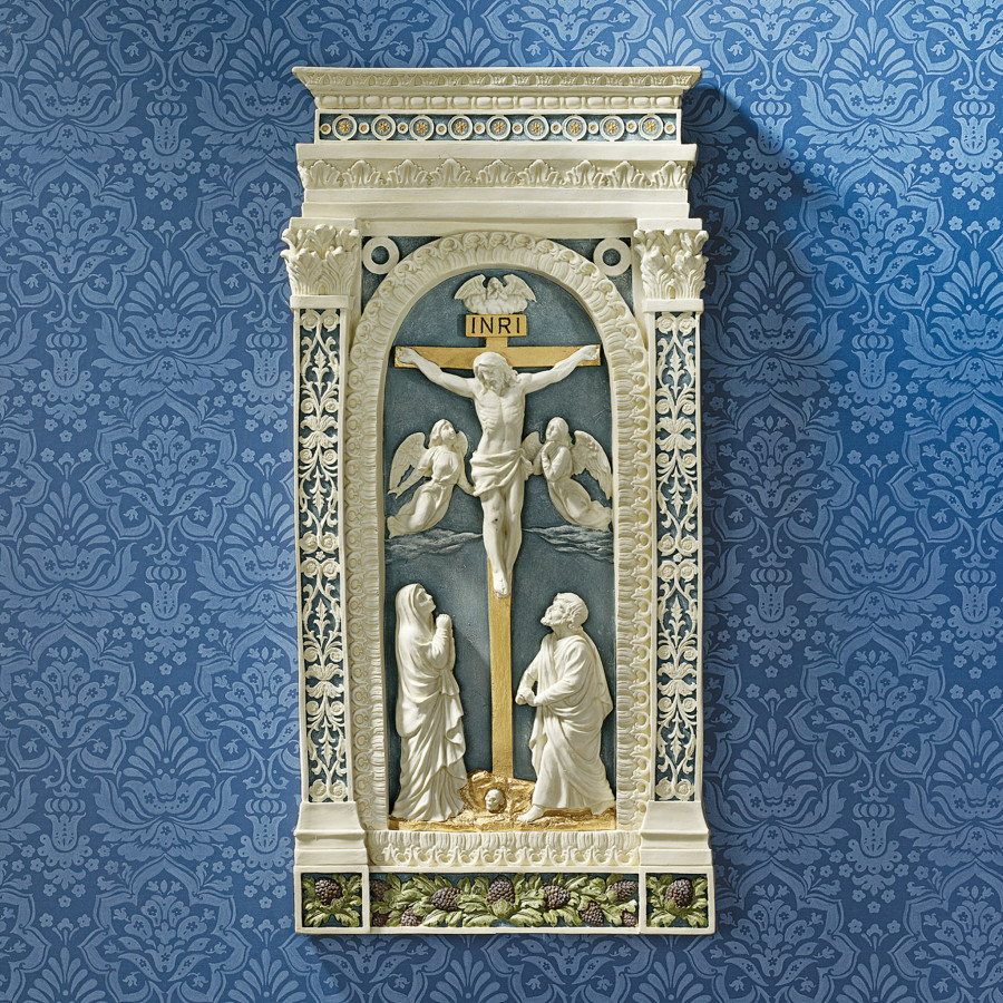 Toscano - Crucifixion of Jesus Wall Sculpture