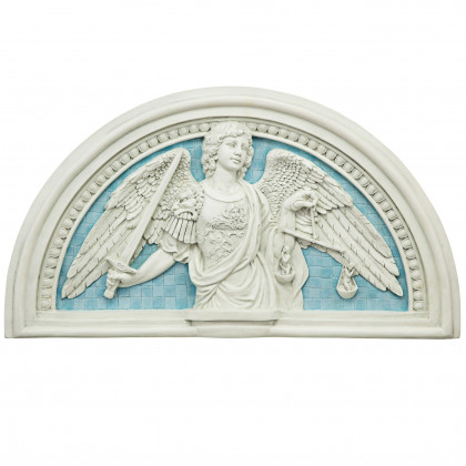 Toscano - Saint Michael the Prince of Light Lunette Wall Sculpture