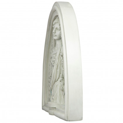 Toscano - Saint Michael the Prince of Light Lunette Wall Sculpture