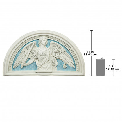 Toscano - Saint Michael the Prince of Light Lunette Wall Sculpture
