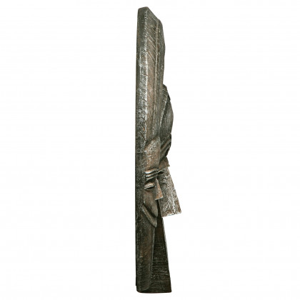 Toscano - African Tribal Mask Wall Sculpture in Kwele