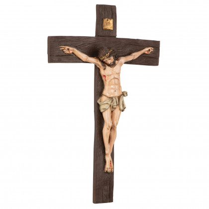 Toscano - Crucifixion of Christ Cross Wall Sculpture