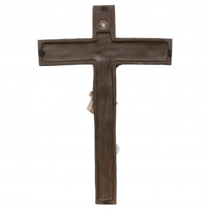 Toscano - Crucifixion of Christ Cross Wall Sculpture