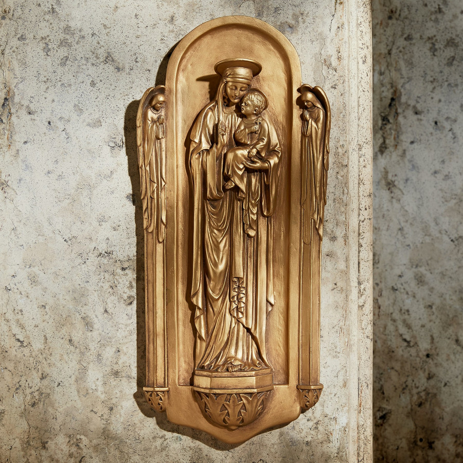Toscano - Il Virgin Benedetto di Turin Wall Sculpture