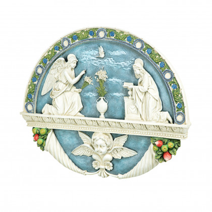 Toscano - The Annunciation to the Virgin Mary by Della Robbia Wall Sculpture