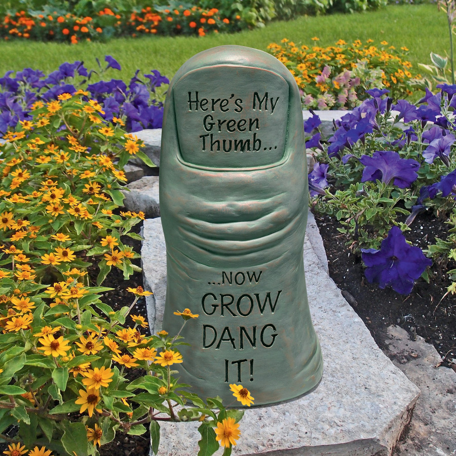 Toscano - Horticulturist Green Thumb Garden Statue