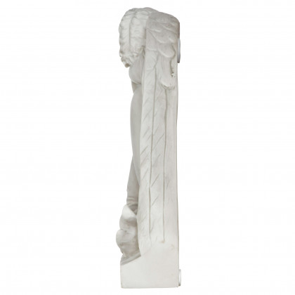 Toscano - Weeping Angel Sculptural Wall Pediment