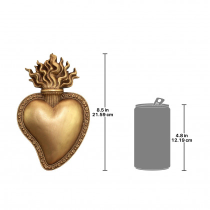 Toscano - Most Sacred Heart of Jesus Wall Sculpture