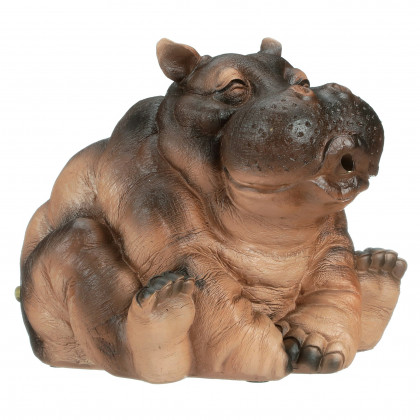 Toscano - Hannathe Hippo Spitter Piped Statue
