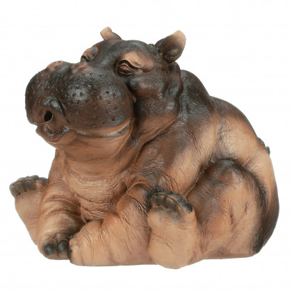 Toscano - Hannathe Hippo Spitter Piped Statue