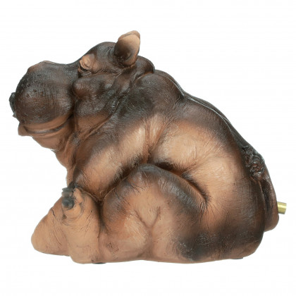 Toscano - Hannathe Hippo Spitter Piped Statue
