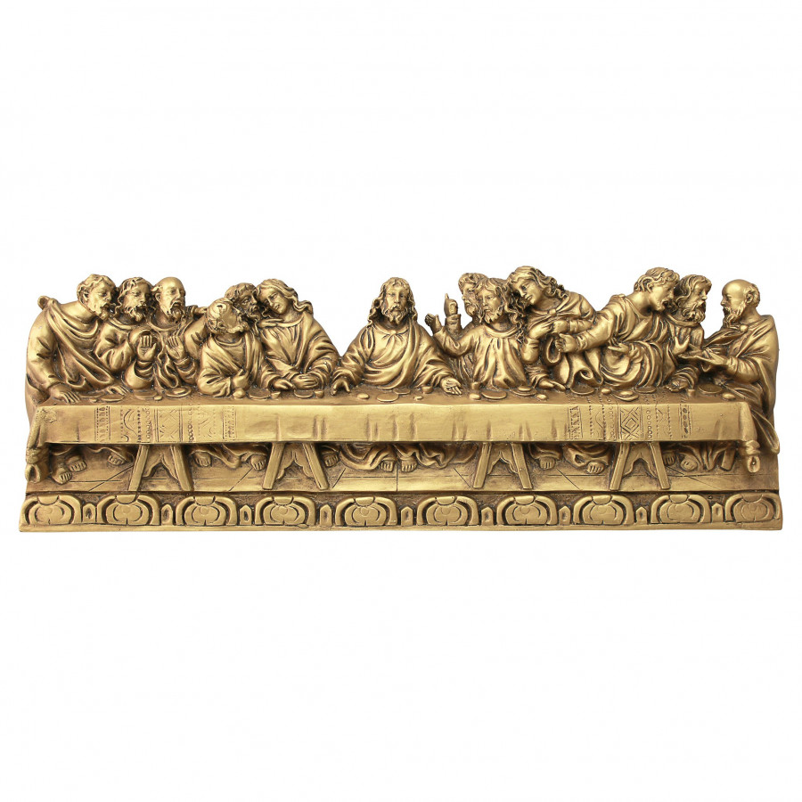 Toscano - The Last Supper Detailed Version Leonardo Da Vinci Wall Sculpture
