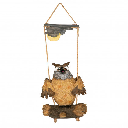 Toscano - Howie the Hoot Owl Swinging Sculpture