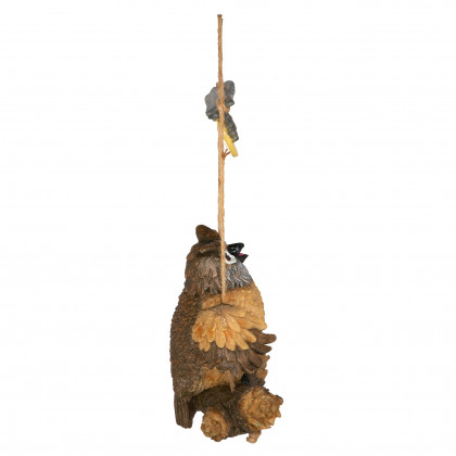 Toscano - Howie the Hoot Owl Swinging Sculpture