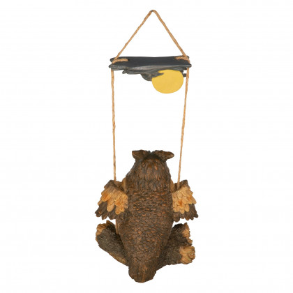 Toscano - Howie the Hoot Owl Swinging Sculpture