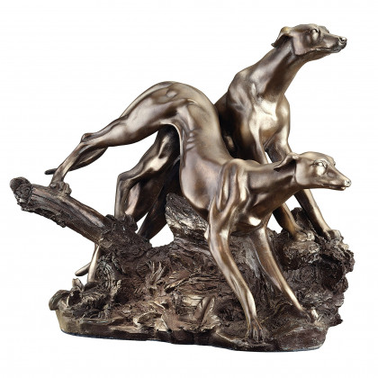 Toscano - Ahead of the Pack Greyhound Sculpture