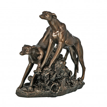 Toscano - Ahead of the Pack Greyhound Sculpture