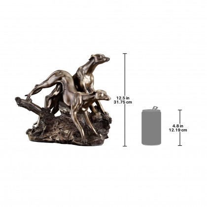 Toscano - Ahead of the Pack Greyhound Sculpture