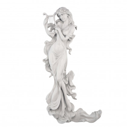 Toscano - Musical Muse Maiden Wall Sculpture