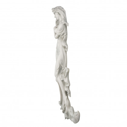 Toscano - Musical Muse Maiden Wall Sculpture