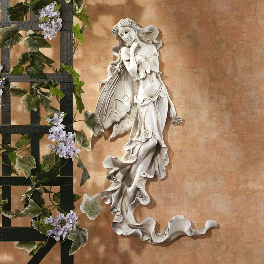 Toscano - Brianna the Summer Breeze Fairy Wall Sculpture