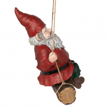 Toscano - Sammy the Swinging Gnome Statue