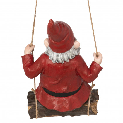 Toscano - Sammy the Swinging Gnome Statue