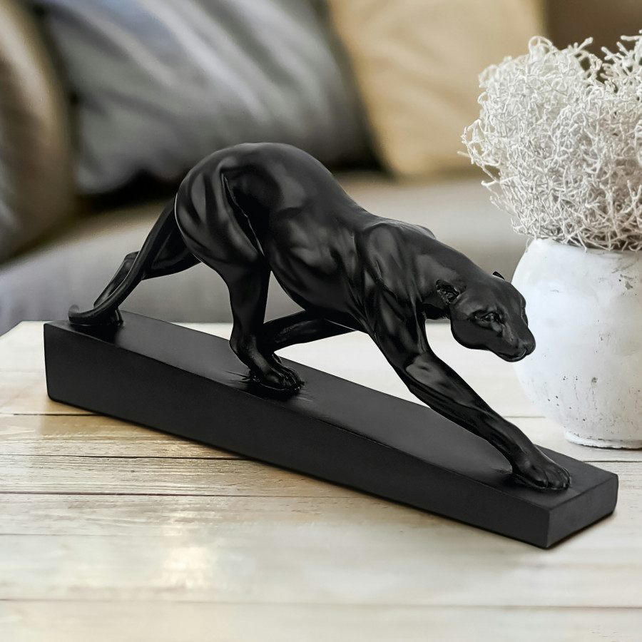 Toscano - Art Deco Panther on the Prowl  Statue