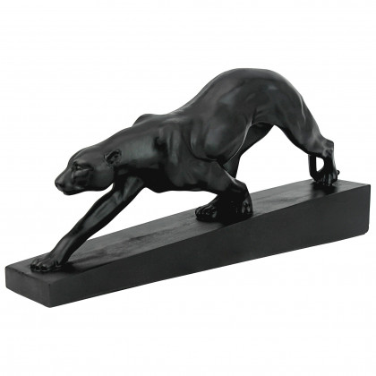 Toscano - Art Deco Panther on the Prowl  Statue