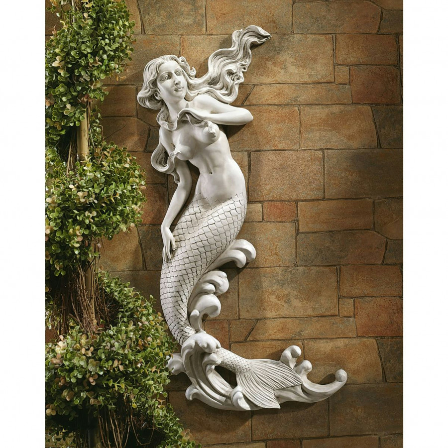 Toscano - The Mermaid of Langelinie Cove Wall Sculpture