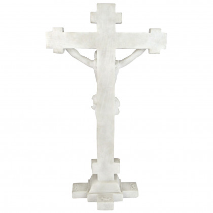 Toscano - Crucifix Body of Christ Bonded Marble Resin Statue
