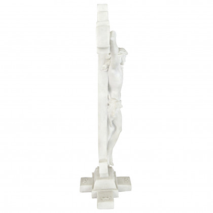 Toscano - Crucifix Body of Christ Bonded Marble Resin Statue