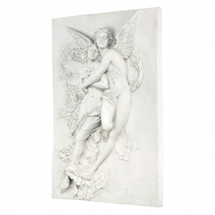 Toscano - Cupid  Psyche Frieze Wall Sculpture