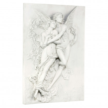 Toscano - Cupid  Psyche Frieze Wall Sculpture