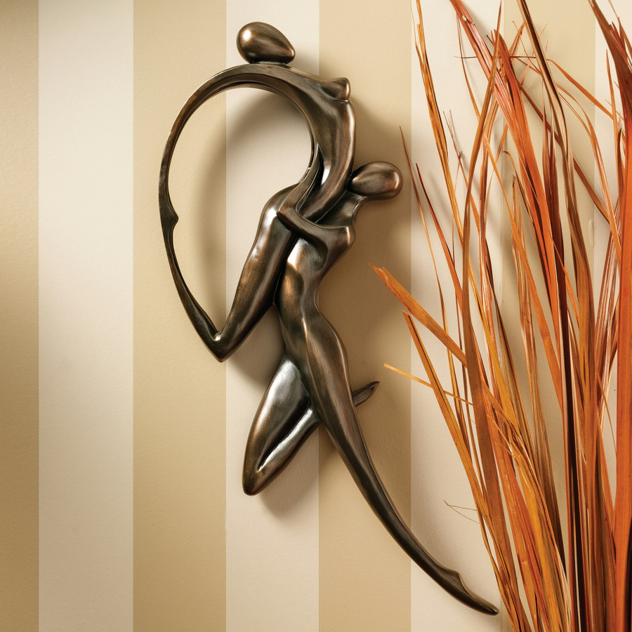 Toscano - Dance of Desire Bronze-Finished Wall Sculpture